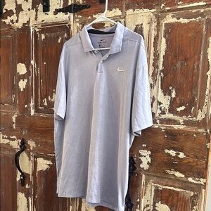 Nike light purple Polo Shirt Classic Athletic Style